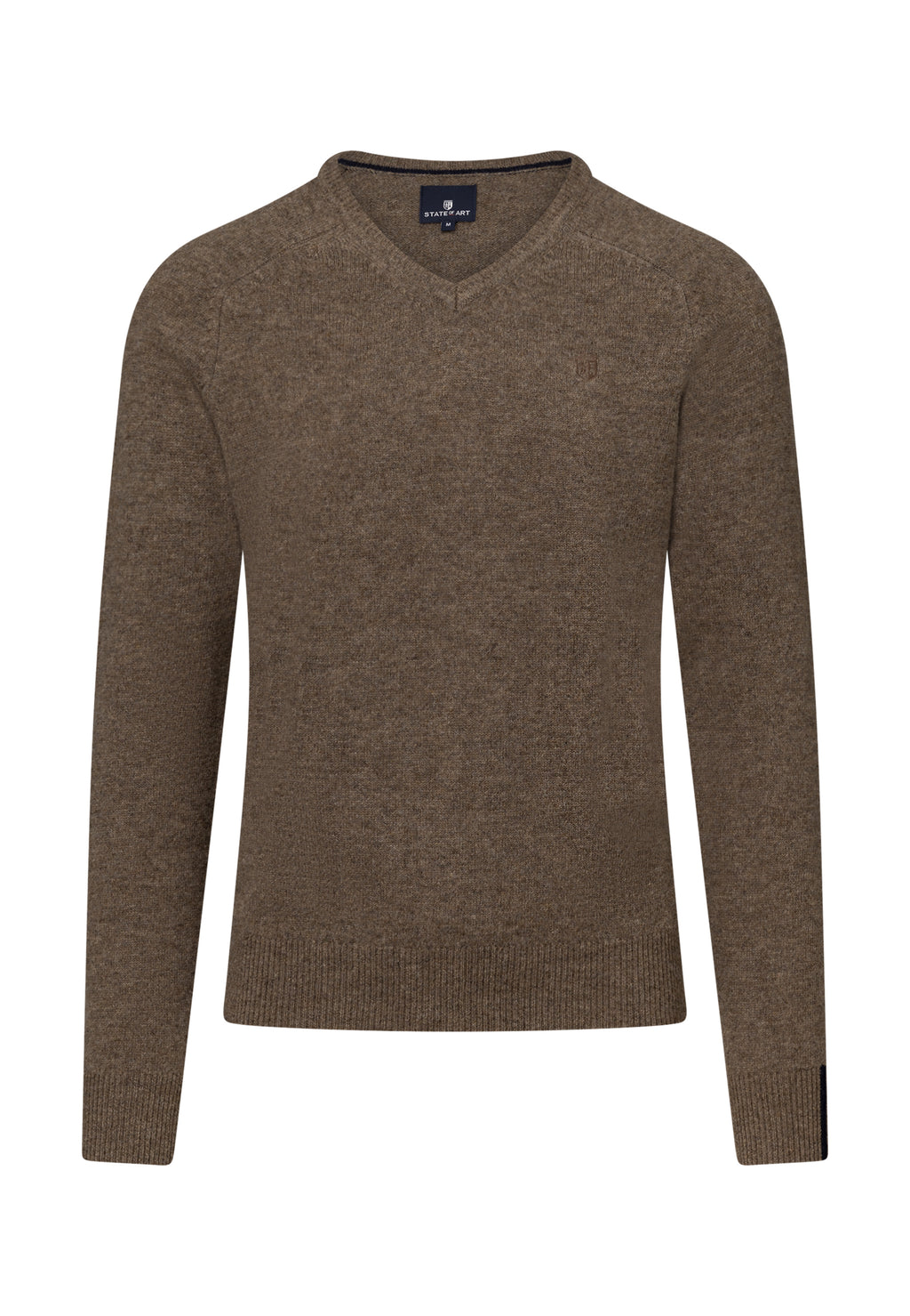 Pull en laine d’agneau à col en V
