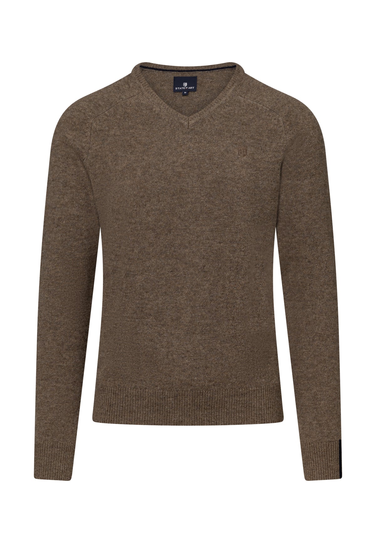 Pull en laine d’agneau à col en V