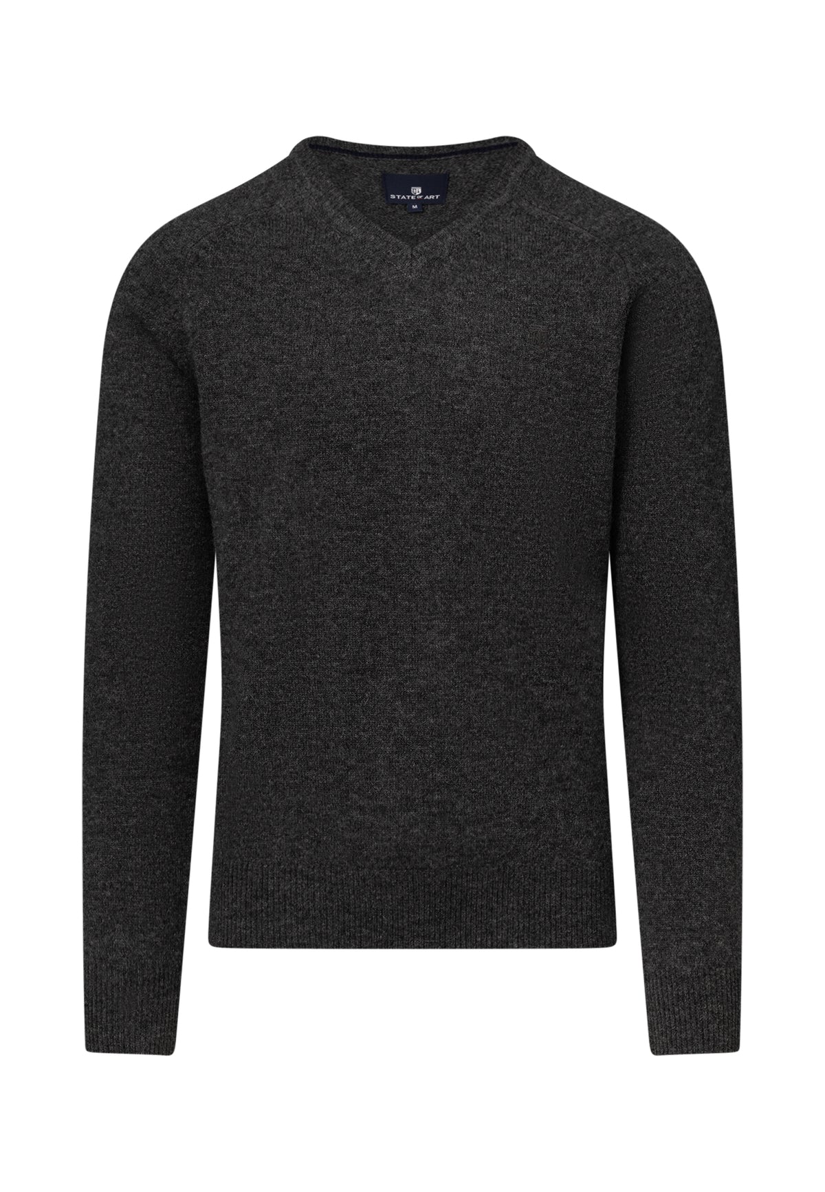 Pull en laine d’agneau à col en V