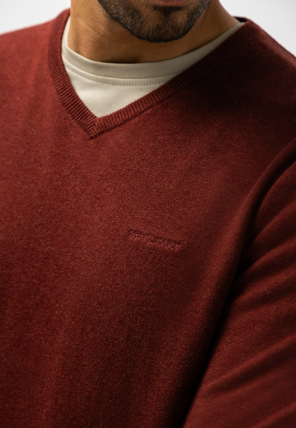 Pull fin en coton