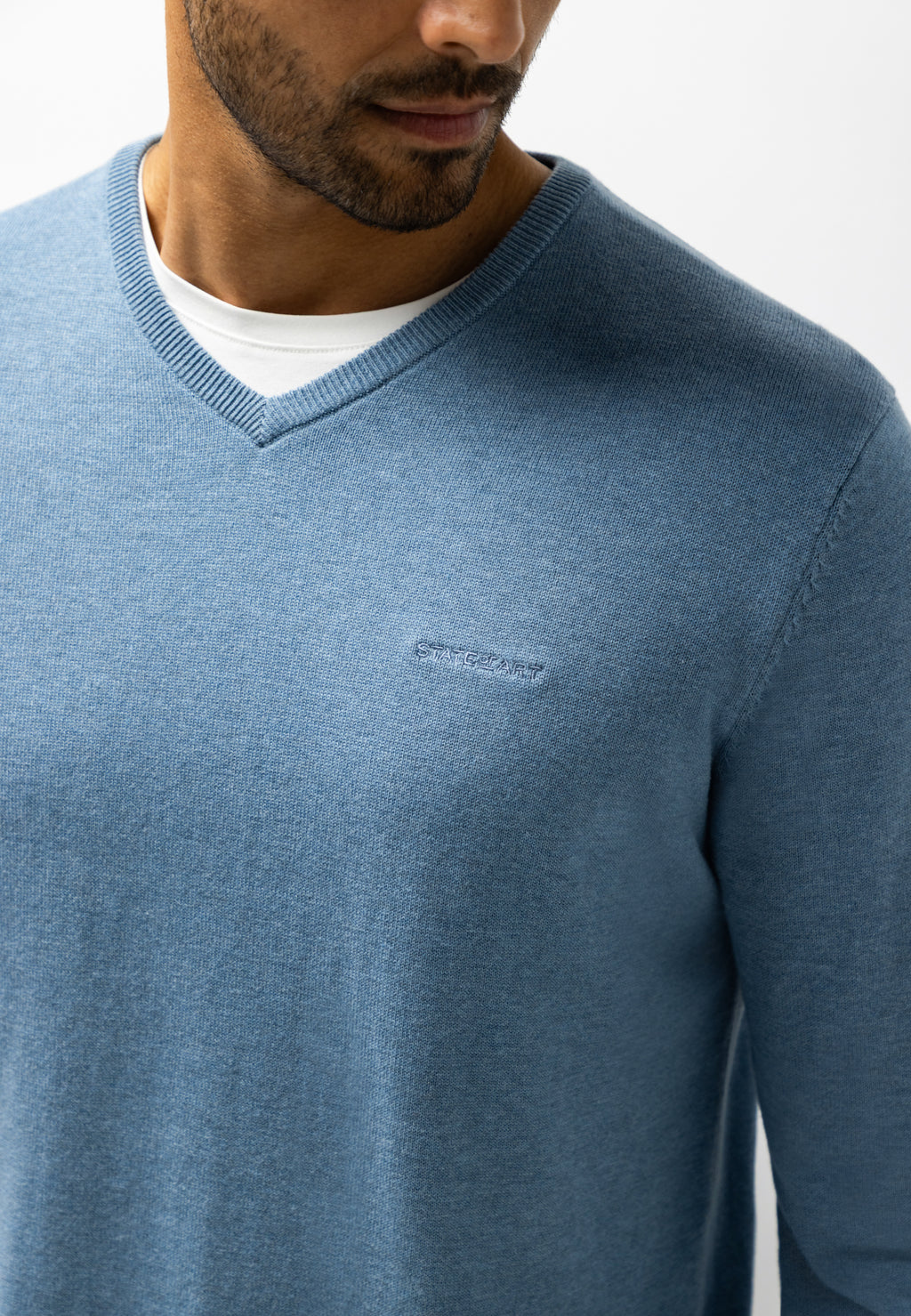 Pull fin en coton