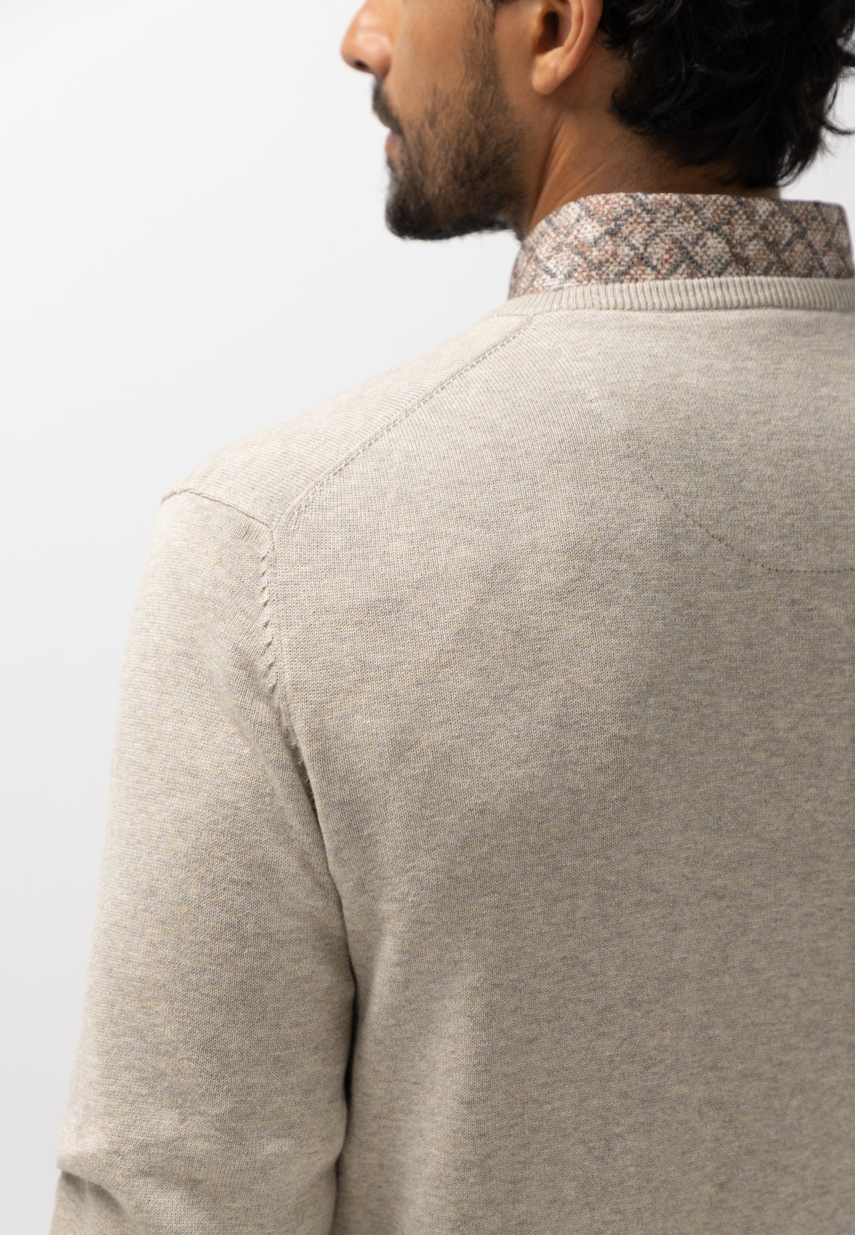 Pull fin en coton