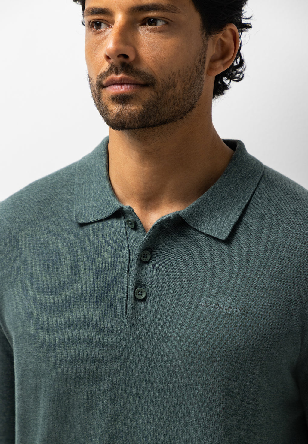 Polo fin en coton
