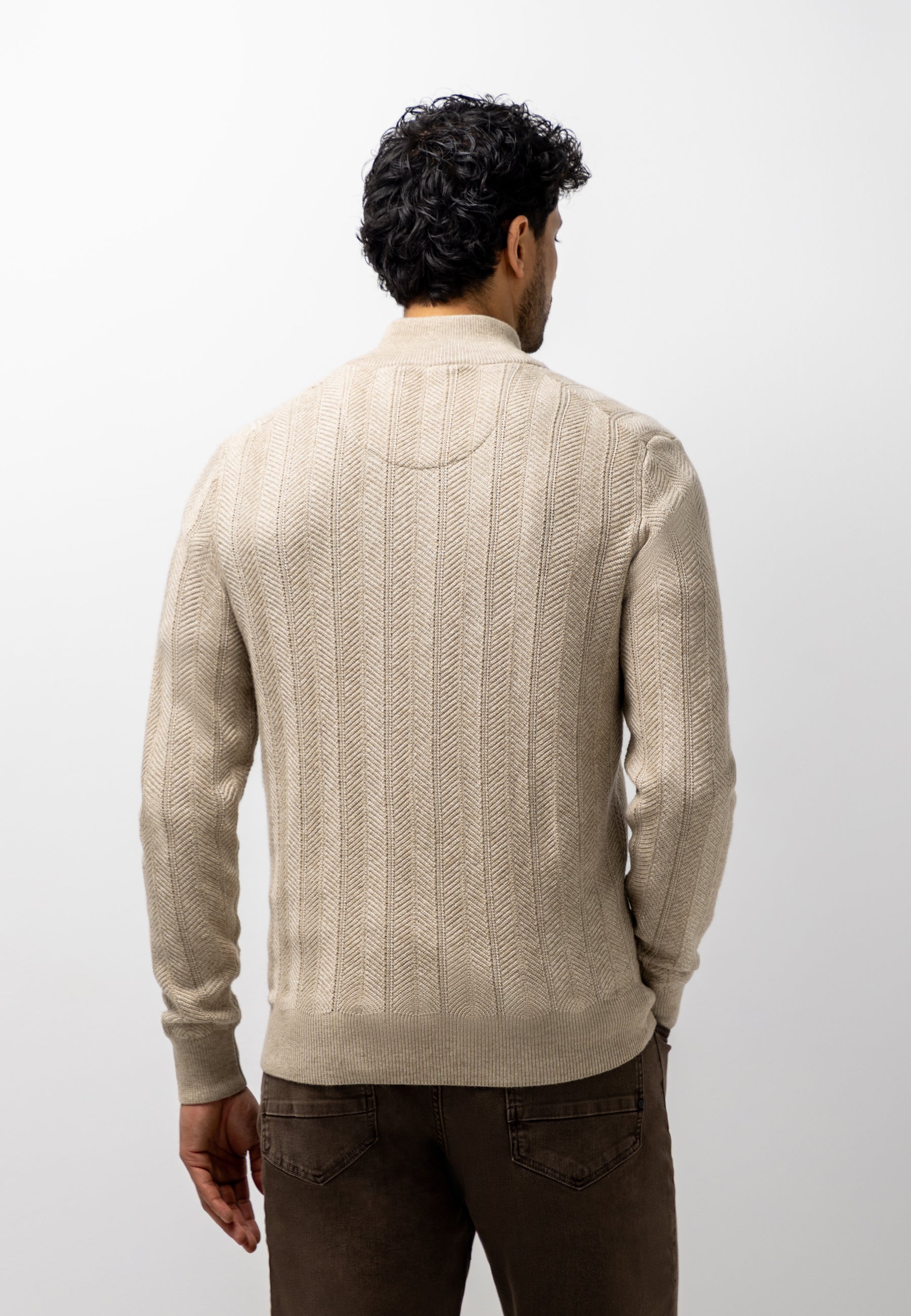 Vest van lamswolmix