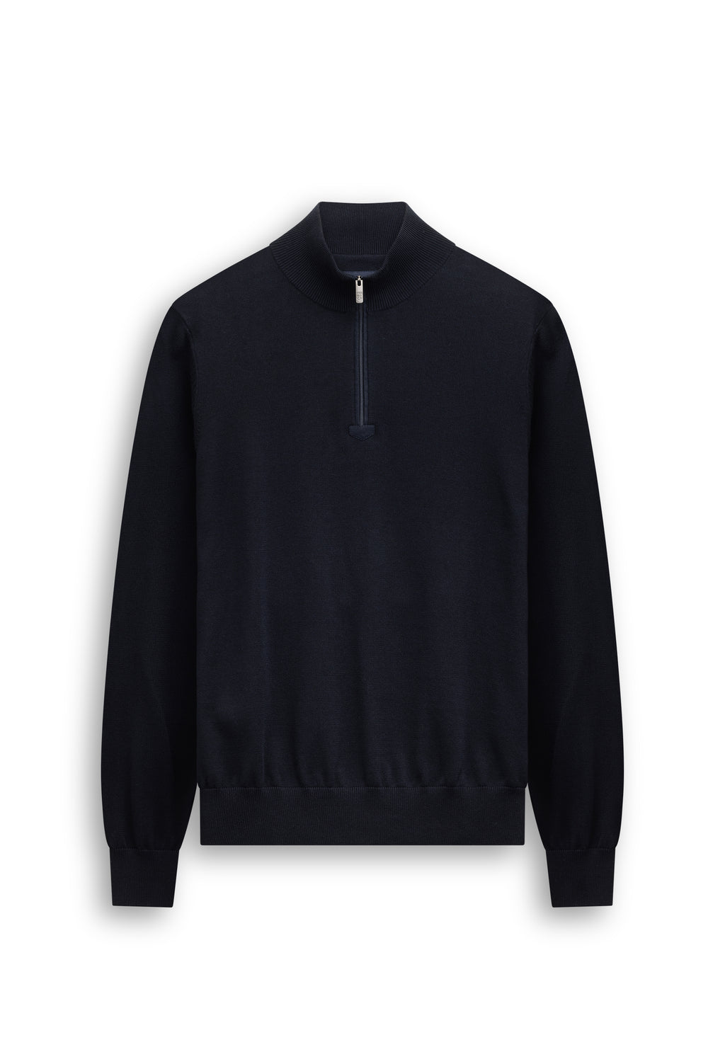 Pull en coton avec coudières