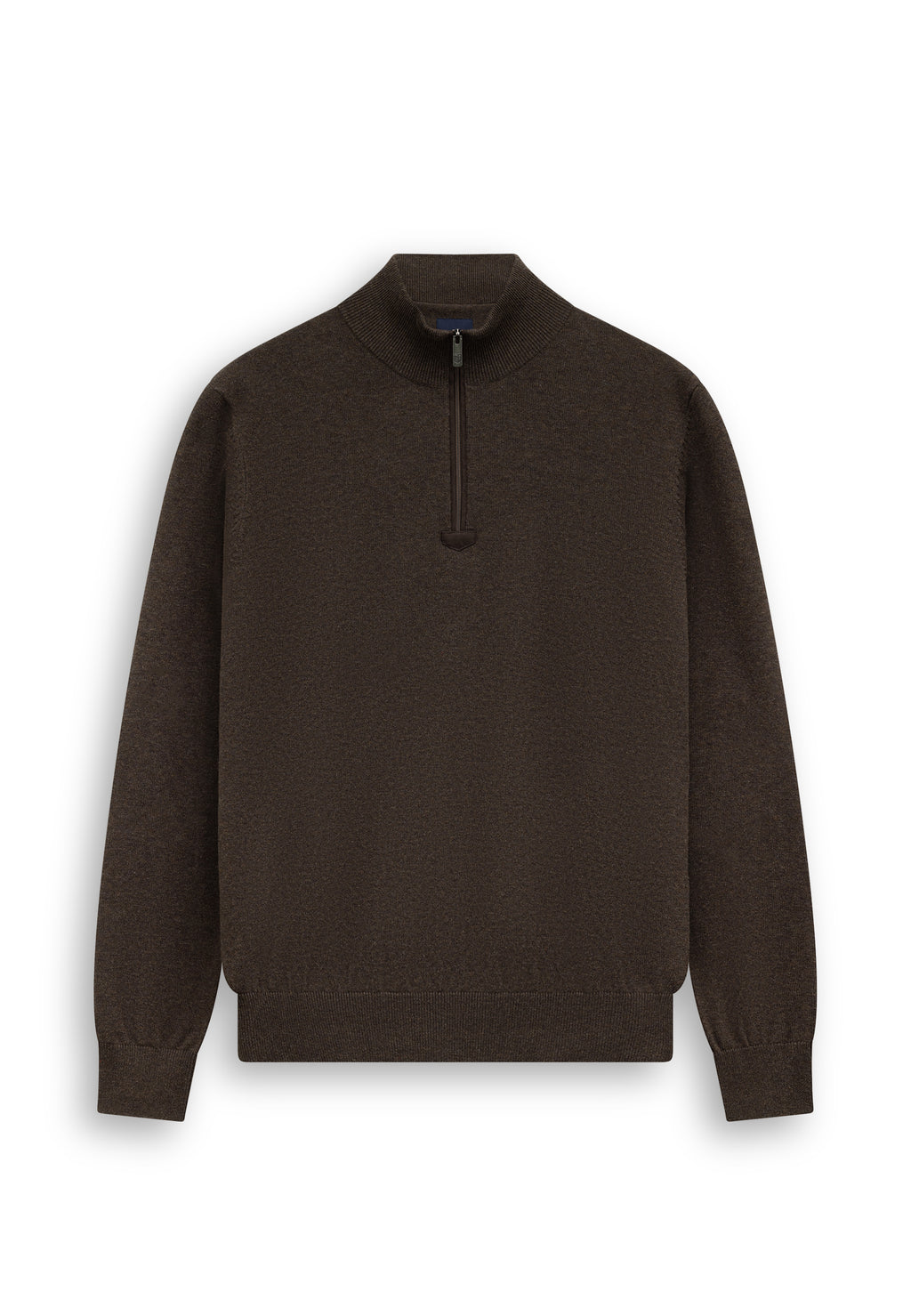 Pull en coton avec coudières