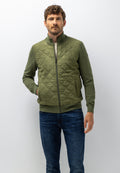 Cardigan à devant matelassé