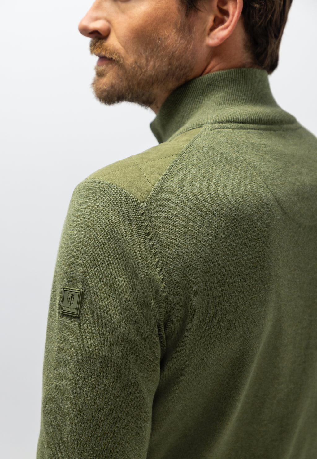 Cardigan à devant matelassé
