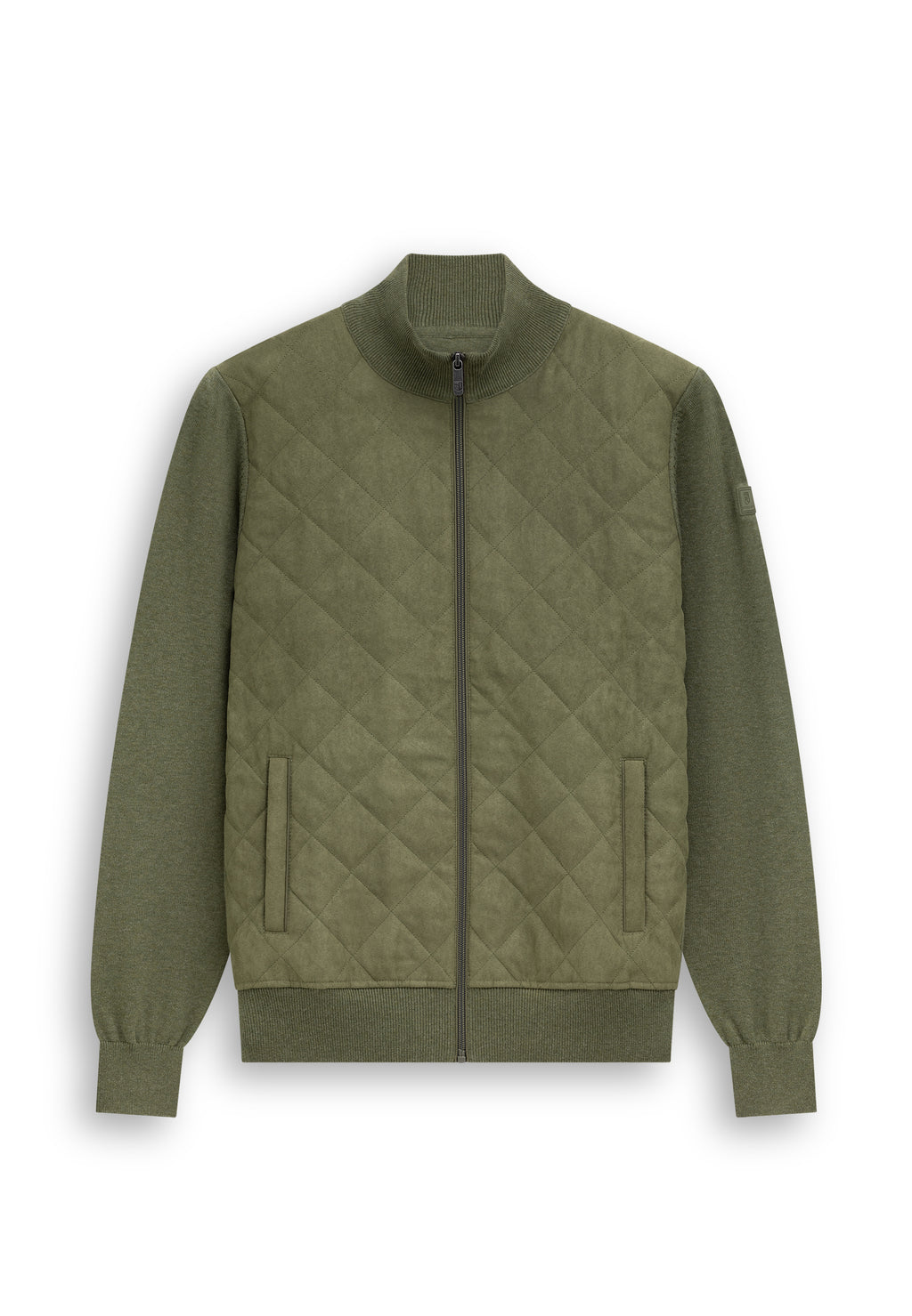 Cardigan à devant matelassé