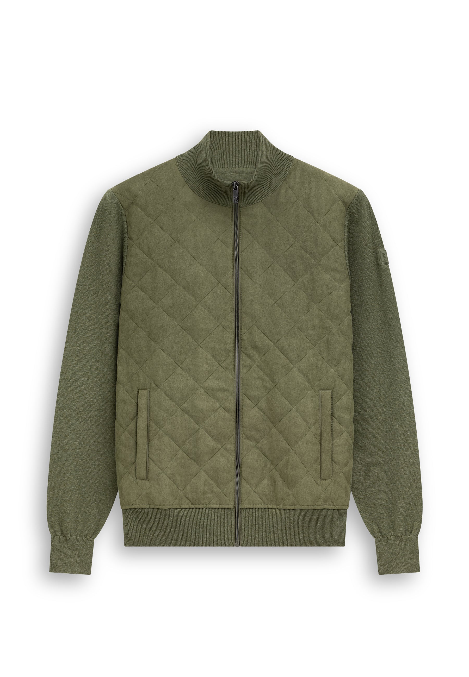 Cardigan à devant matelassé