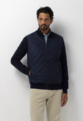 Cardigan à devant matelassé