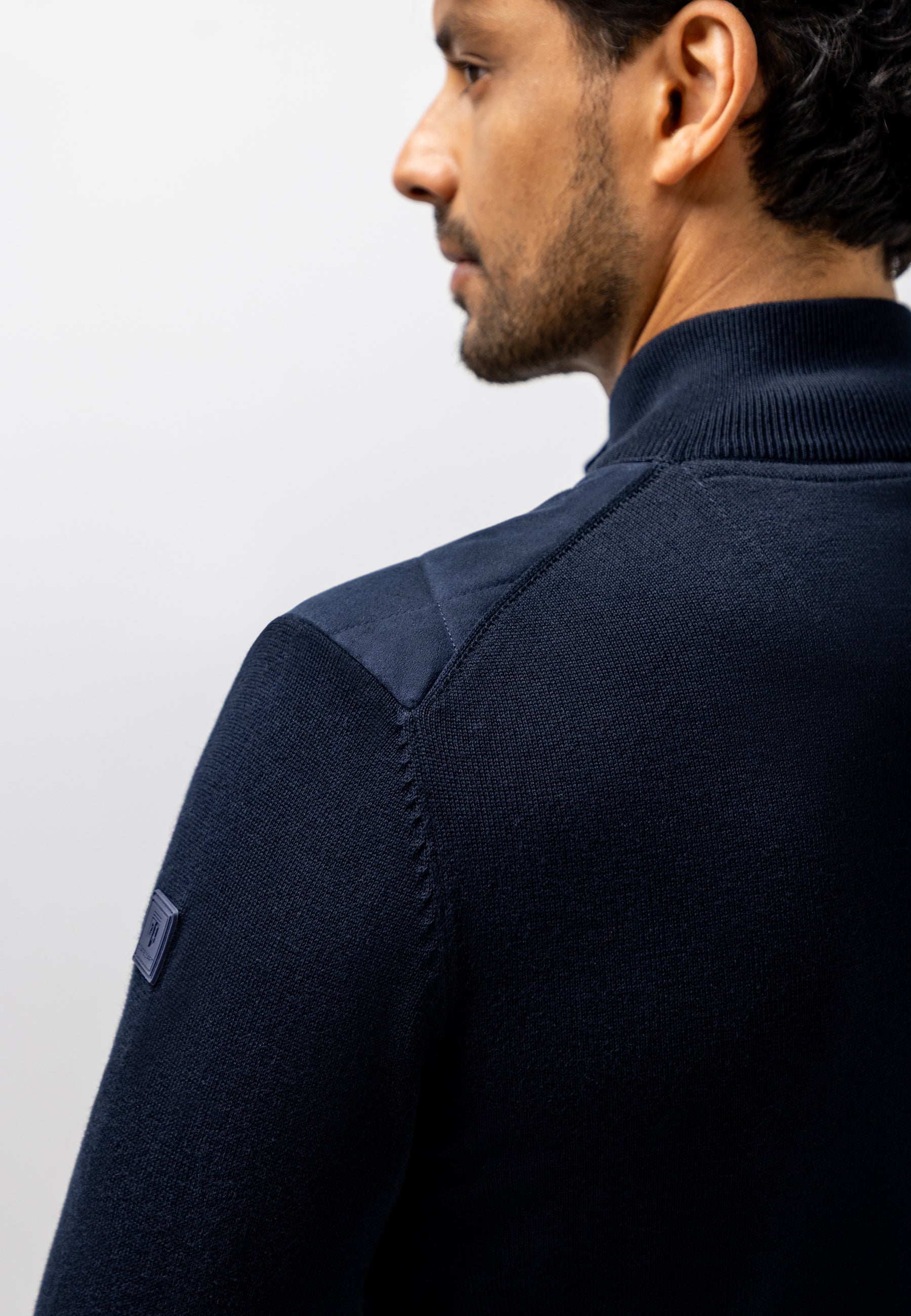 Cardigan à devant matelassé
