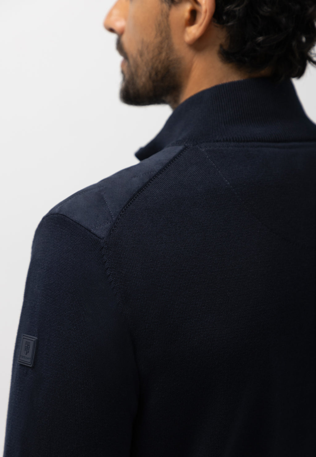 Cardigan à devant matelassé