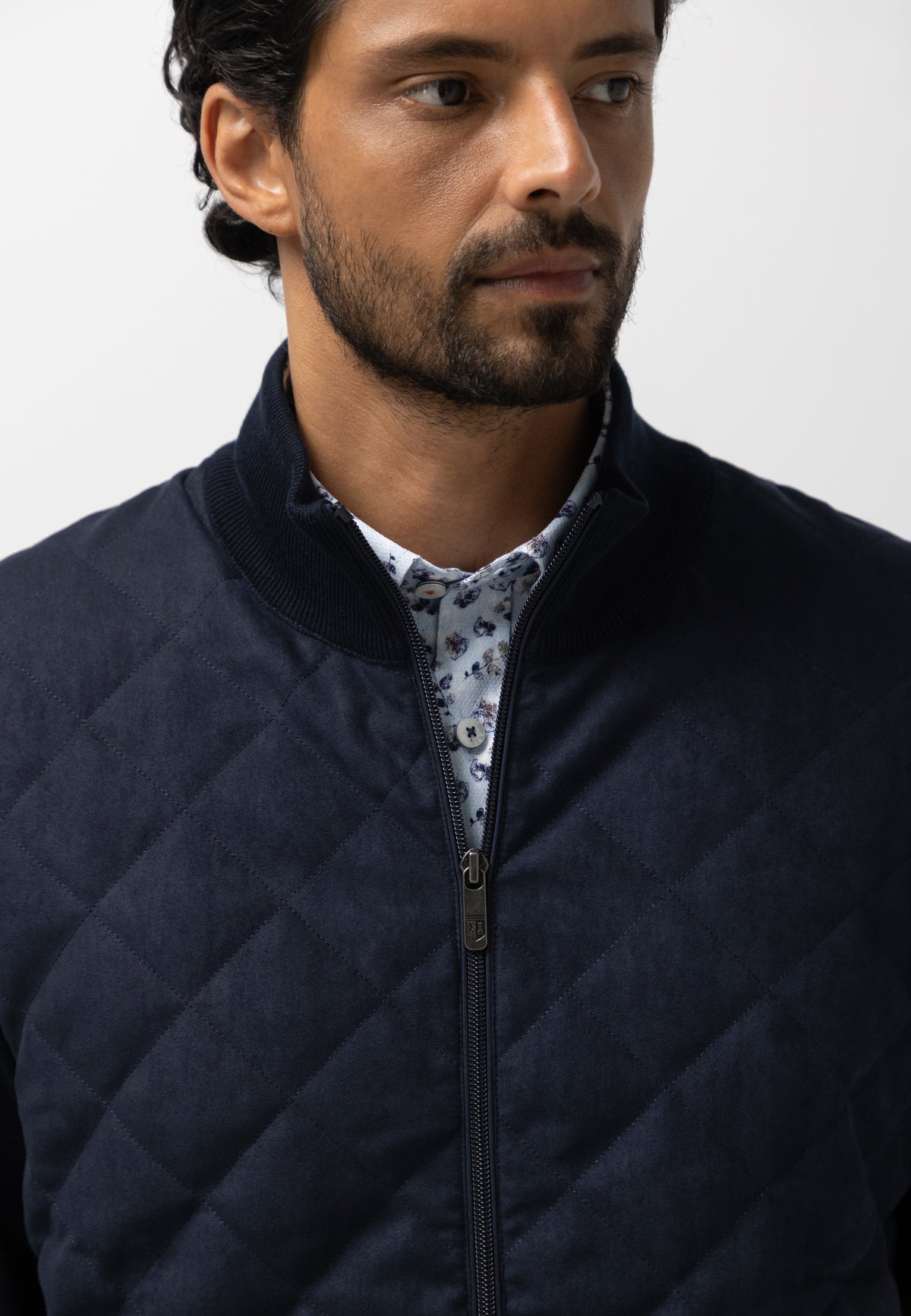 Cardigan à devant matelassé