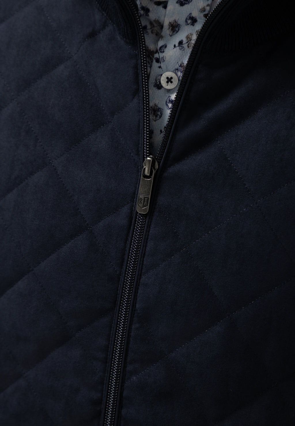 Cardigan à devant matelassé