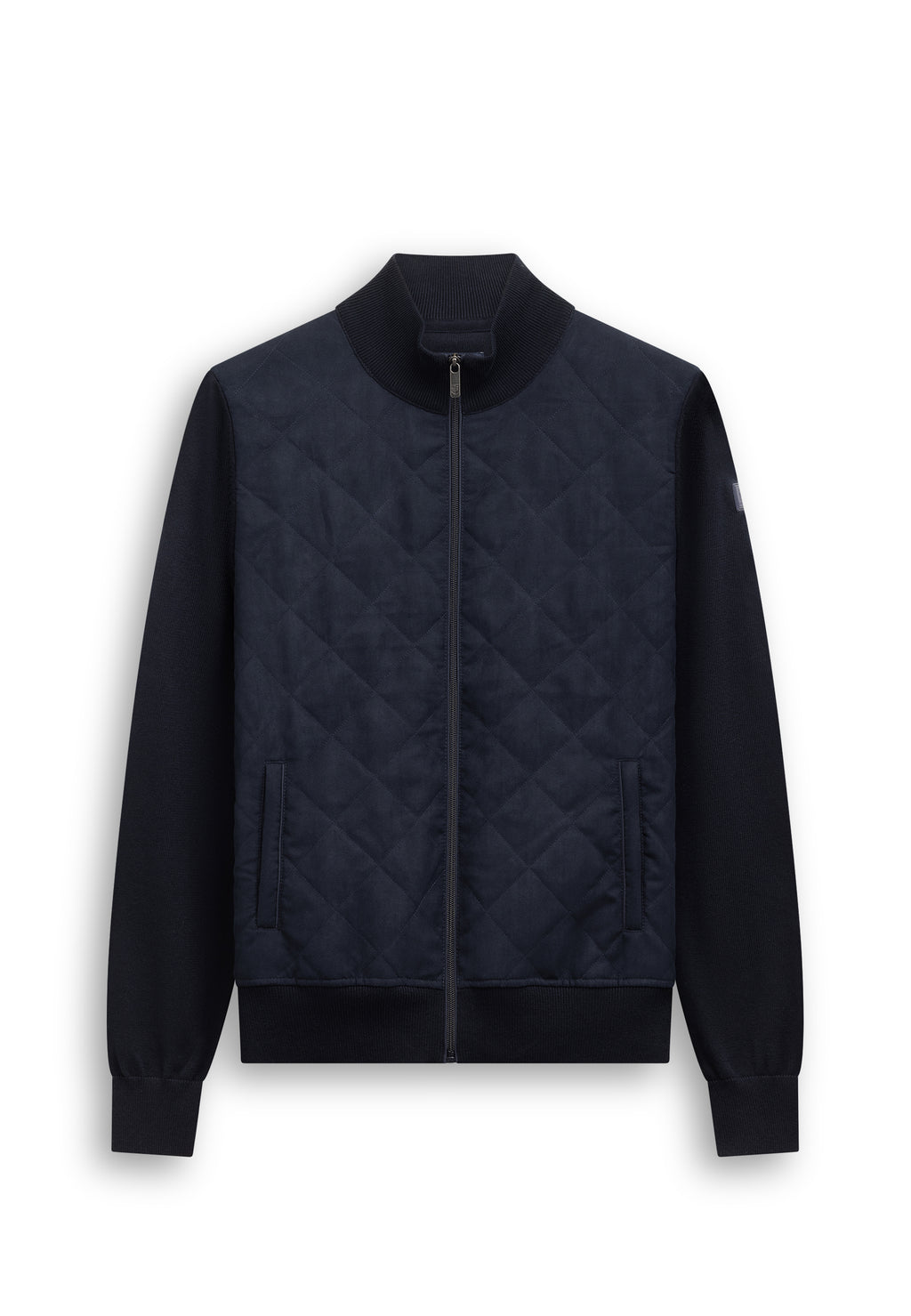 Cardigan à devant matelassé