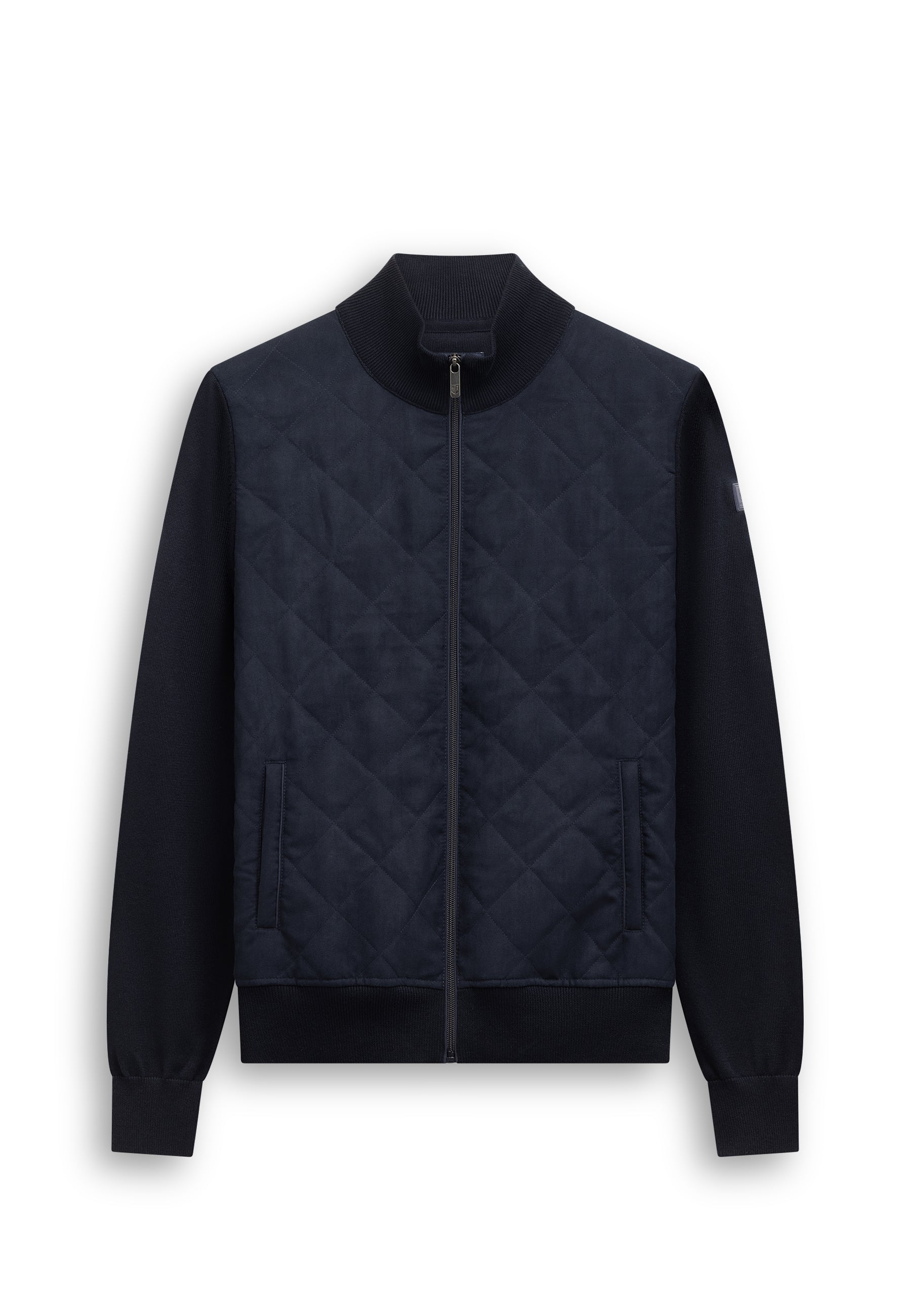 Cardigan à devant matelassé