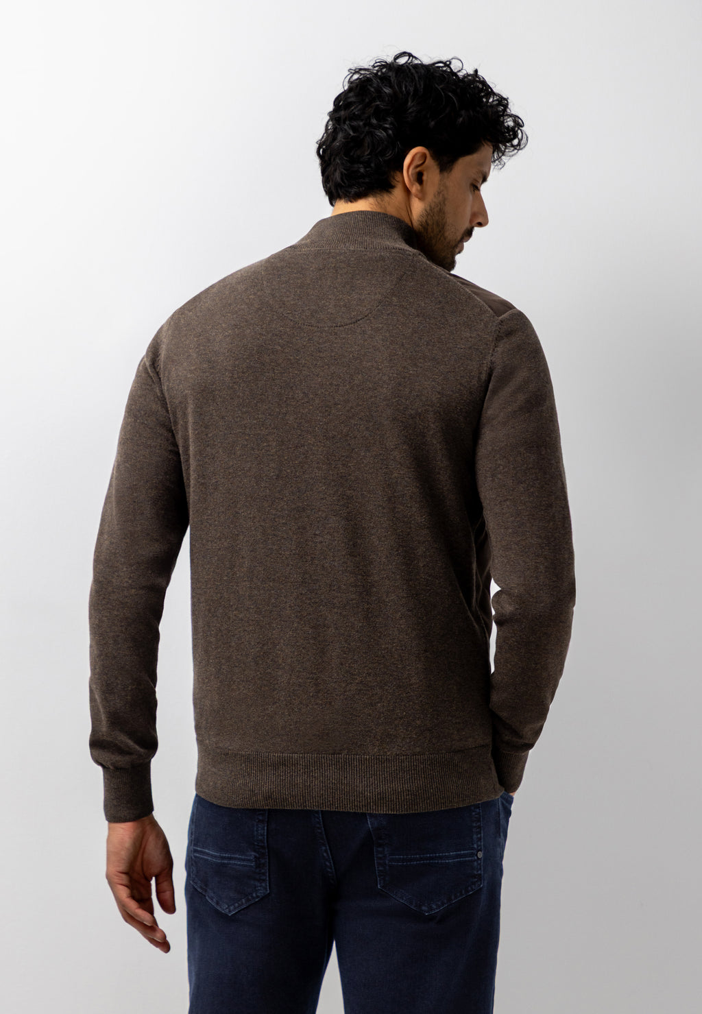 Cardigan à devant matelassé