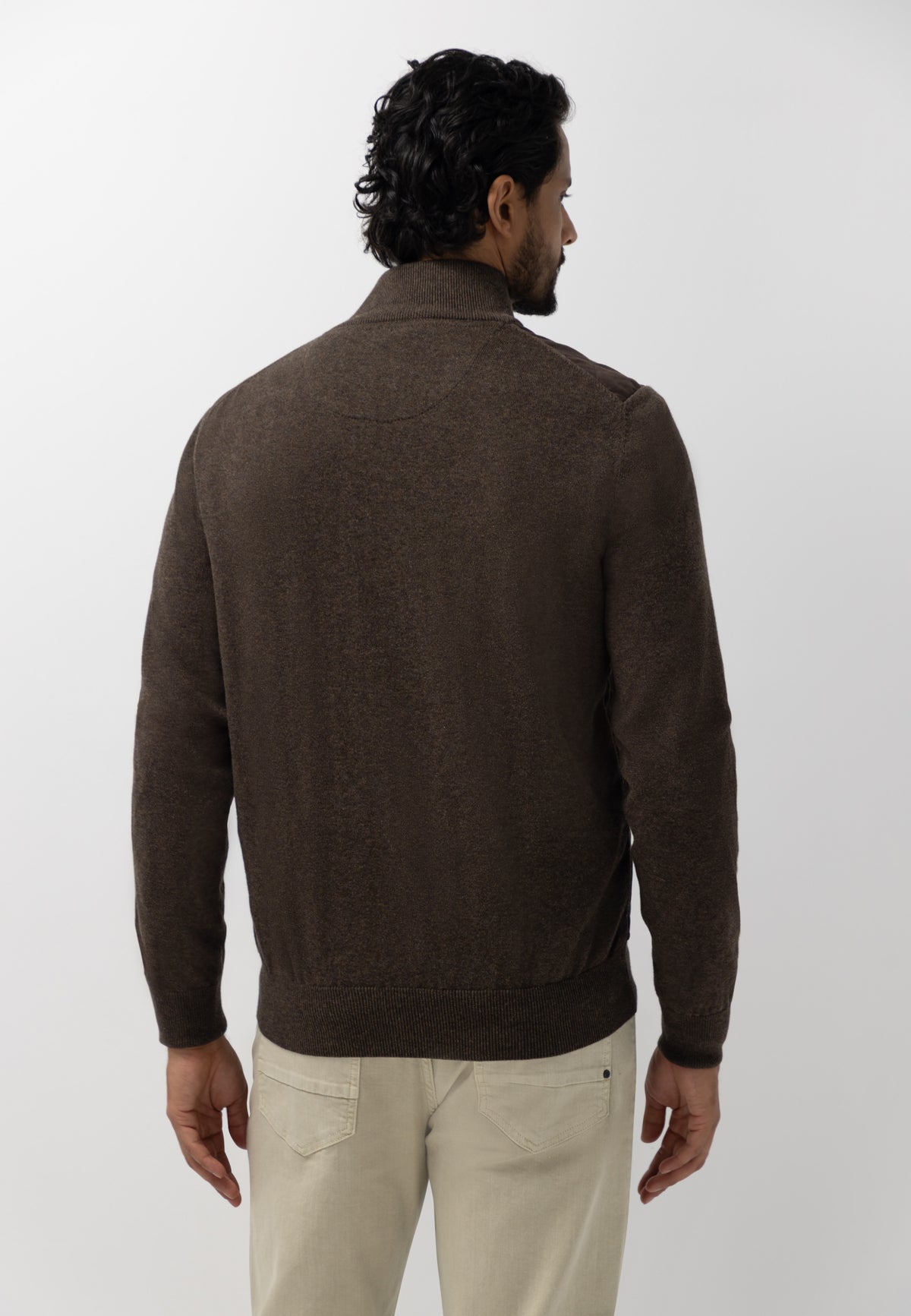 Cardigan à devant matelassé