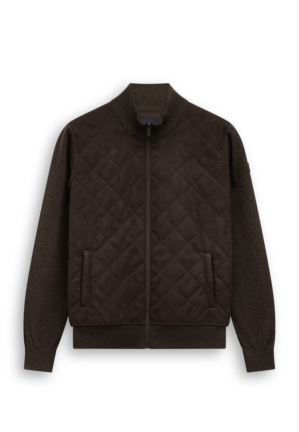 Cardigan à devant matelassé