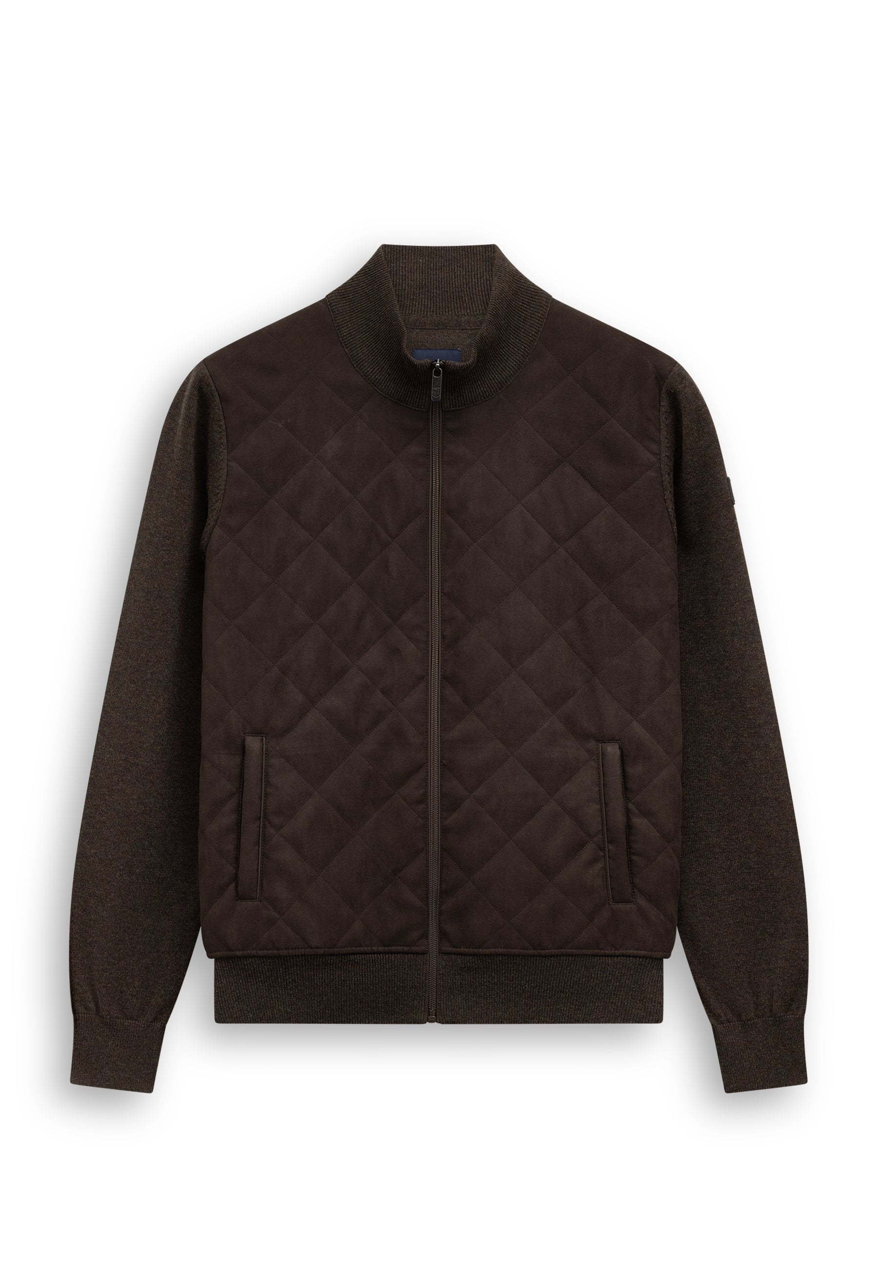Cardigan à devant matelassé