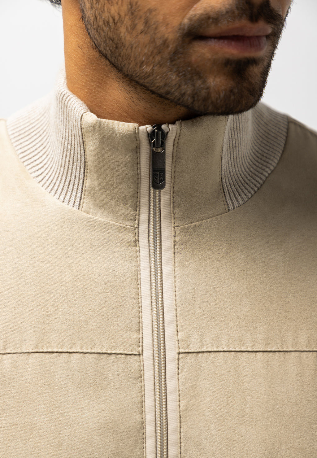 Cardigan côtelé en coton