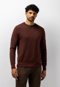 Pull Oxford à badge en caoutchouc