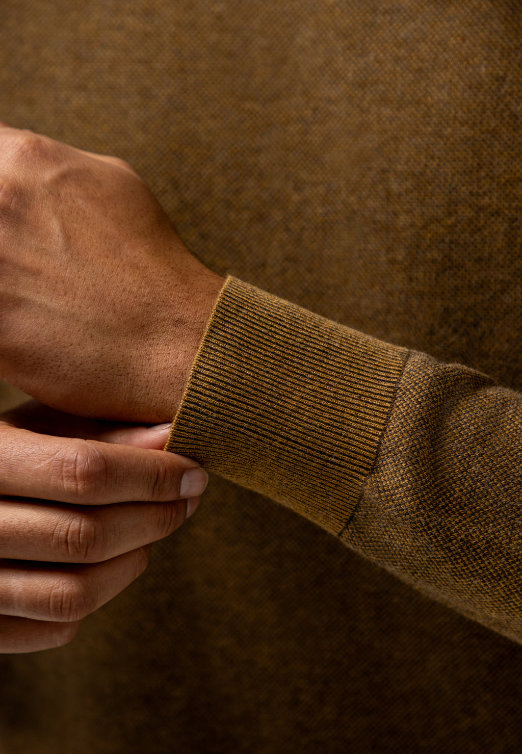 Pull Oxford à badge en caoutchouc