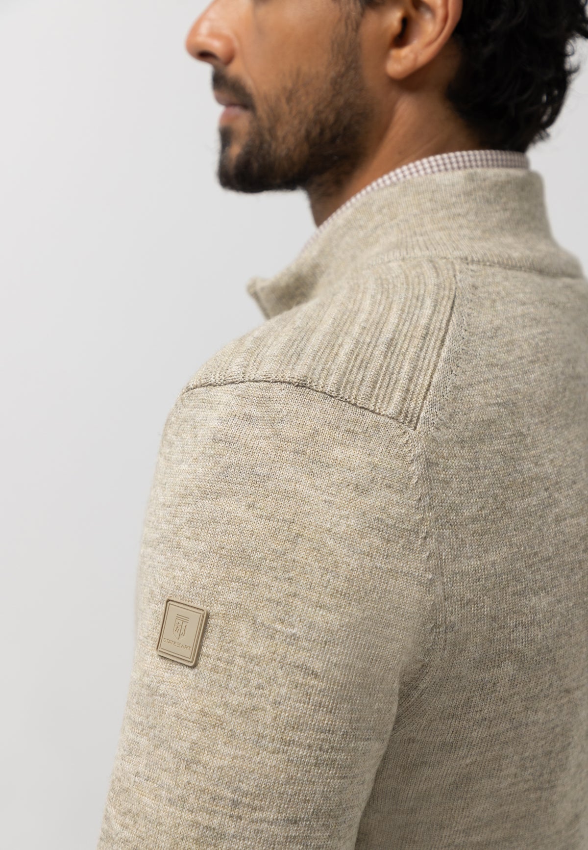Cardigan à motif structuré