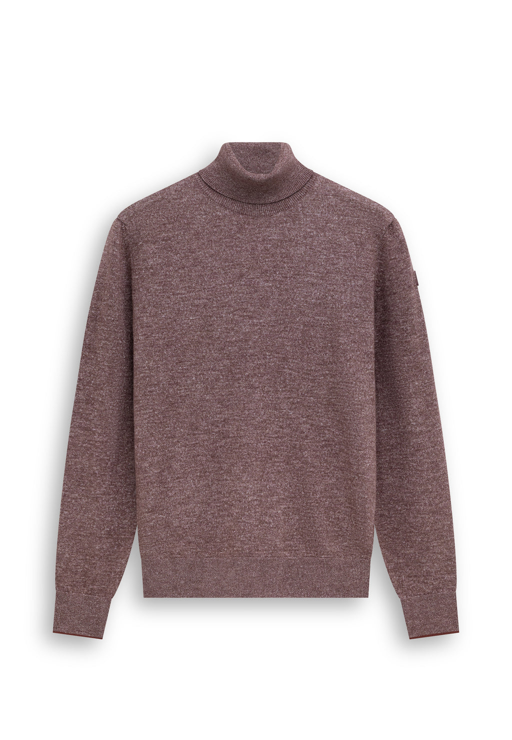 Pull à col roulé avec du coton biologique
