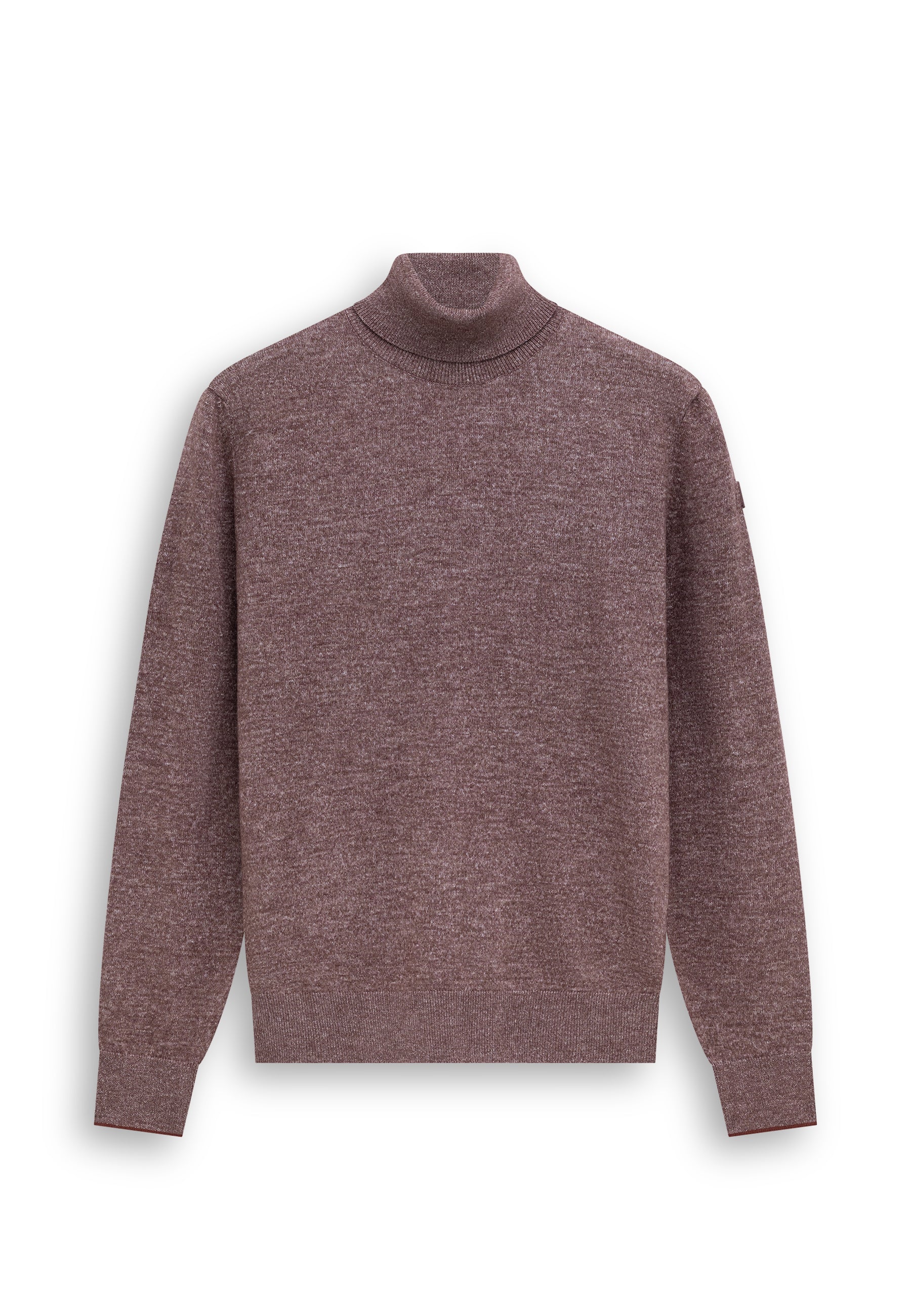 Pull à col roulé avec du coton biologique