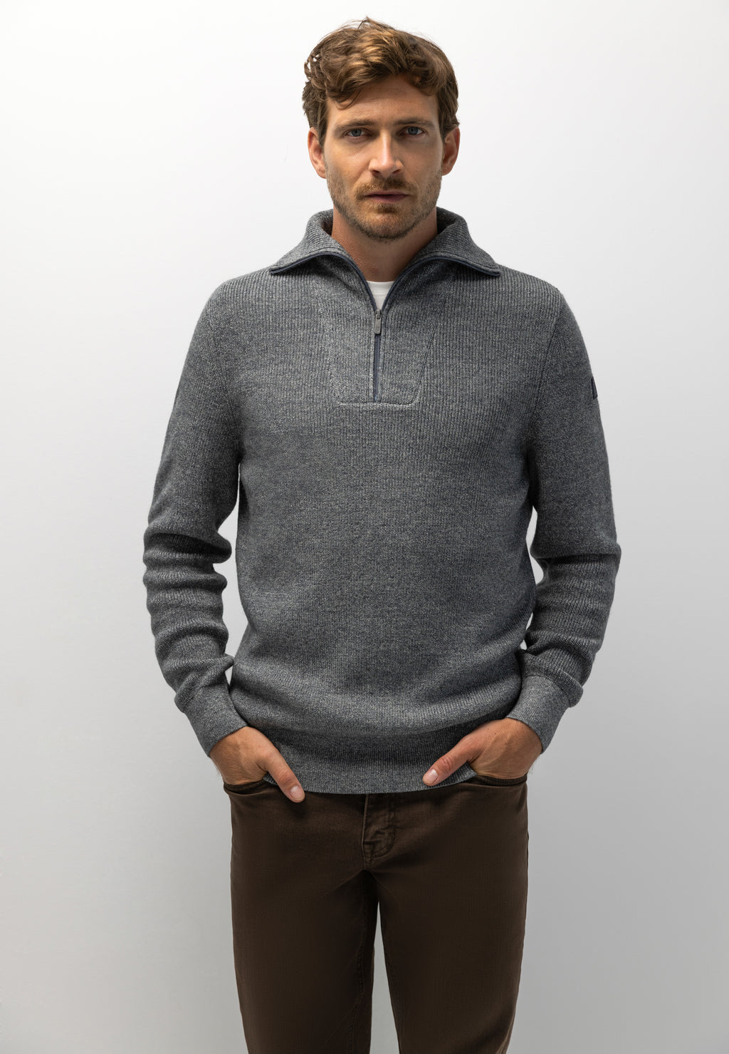 Pull camionneur avec coton biologique