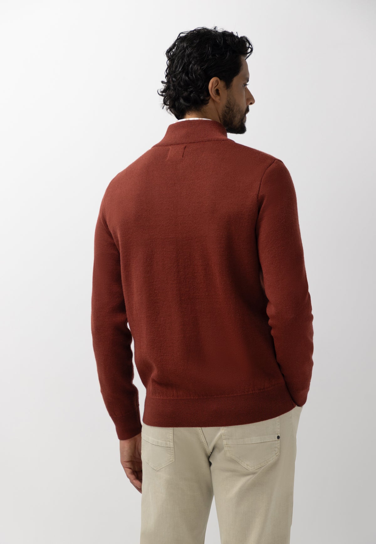 Vest van wolmix