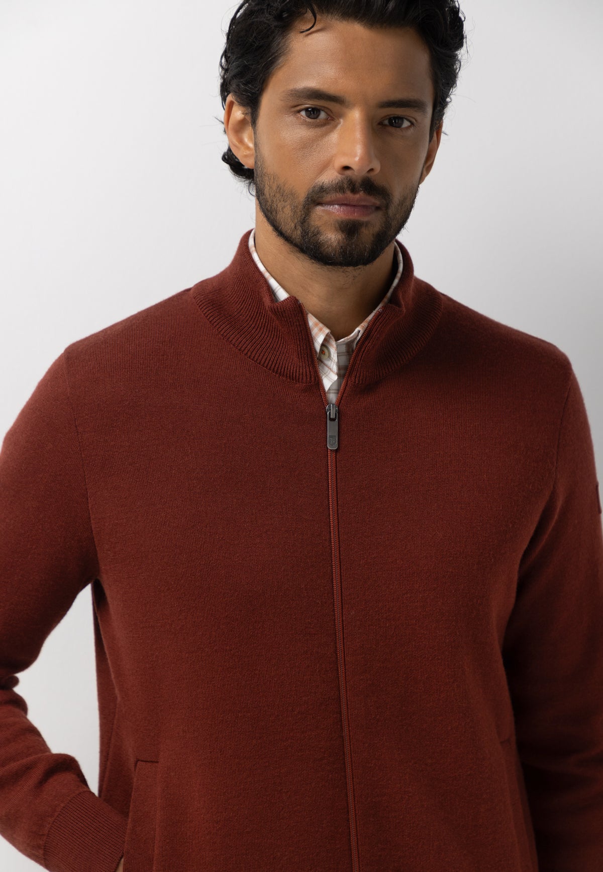 Vest van wolmix