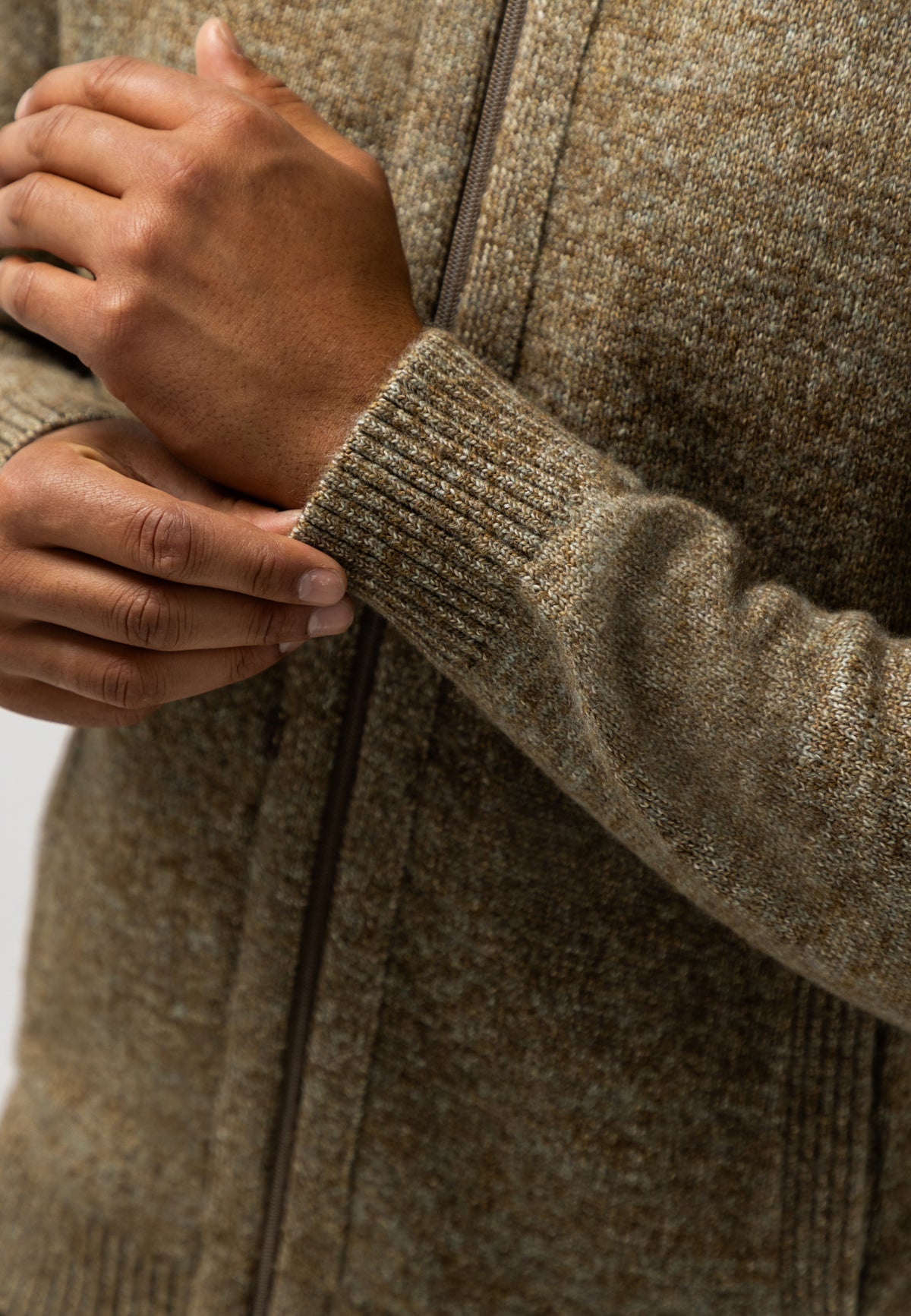 Gemêleerd vest met steekzakken