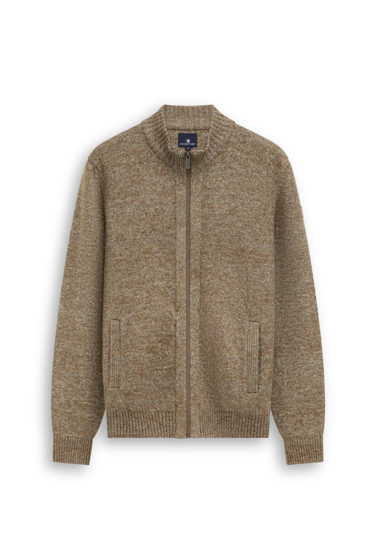 Gemêleerd vest met steekzakken
