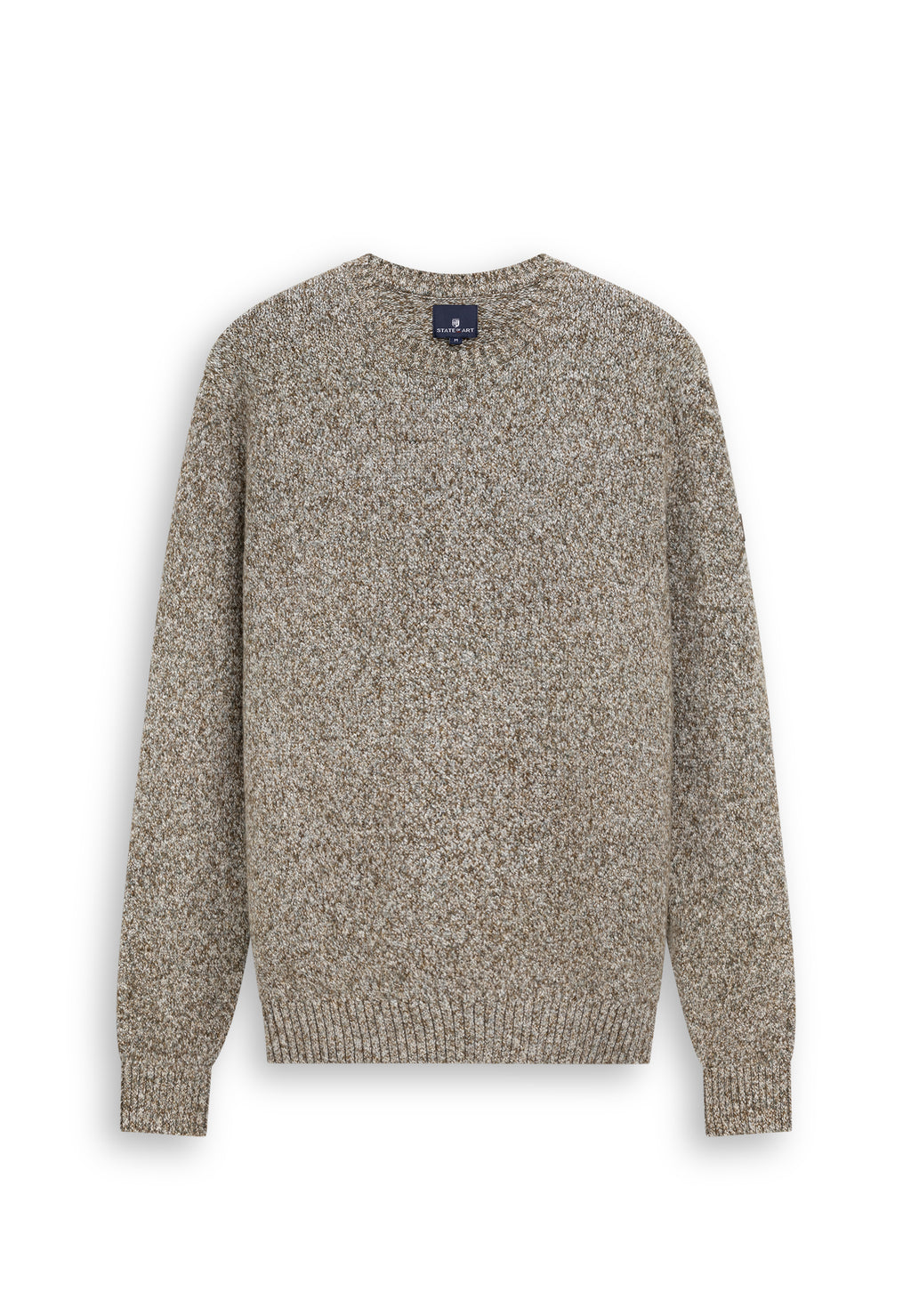 Pull à motif chiné