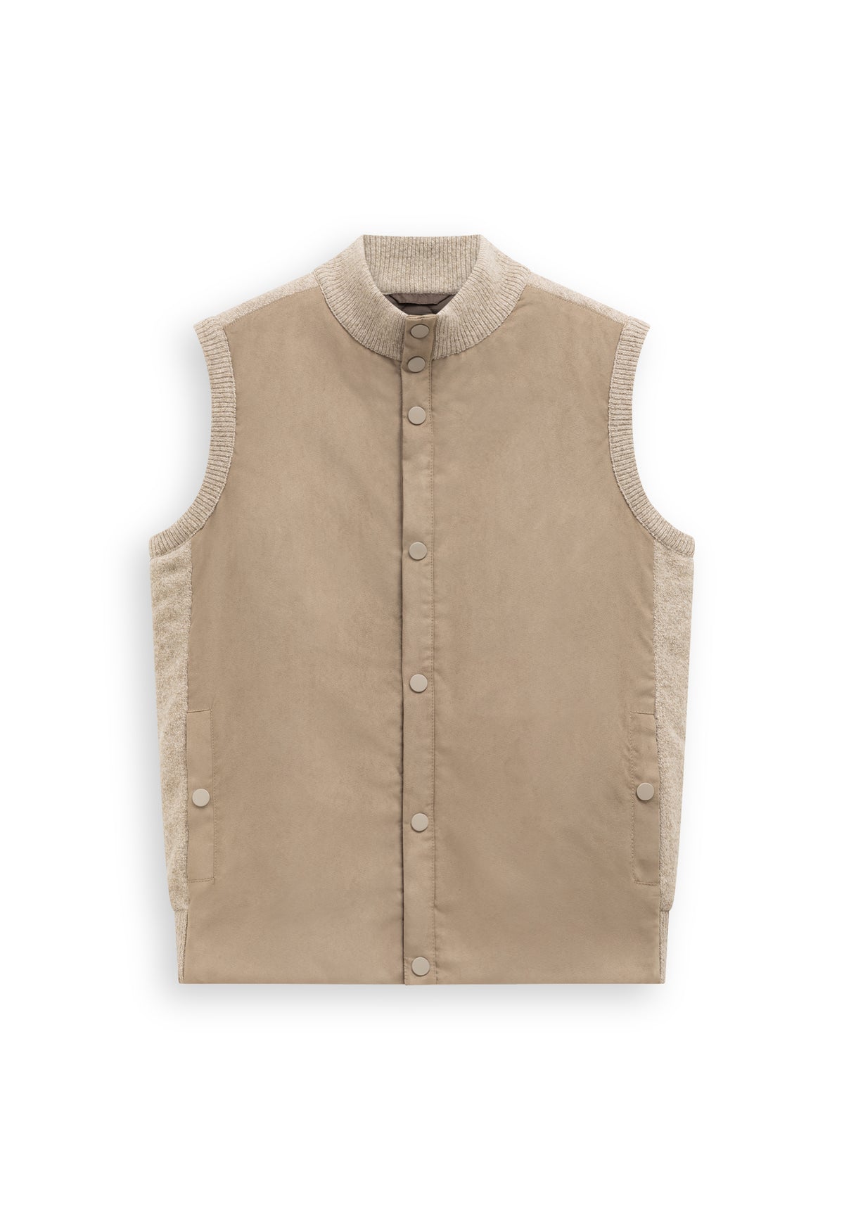 Bodywarmer van lamswolmix
