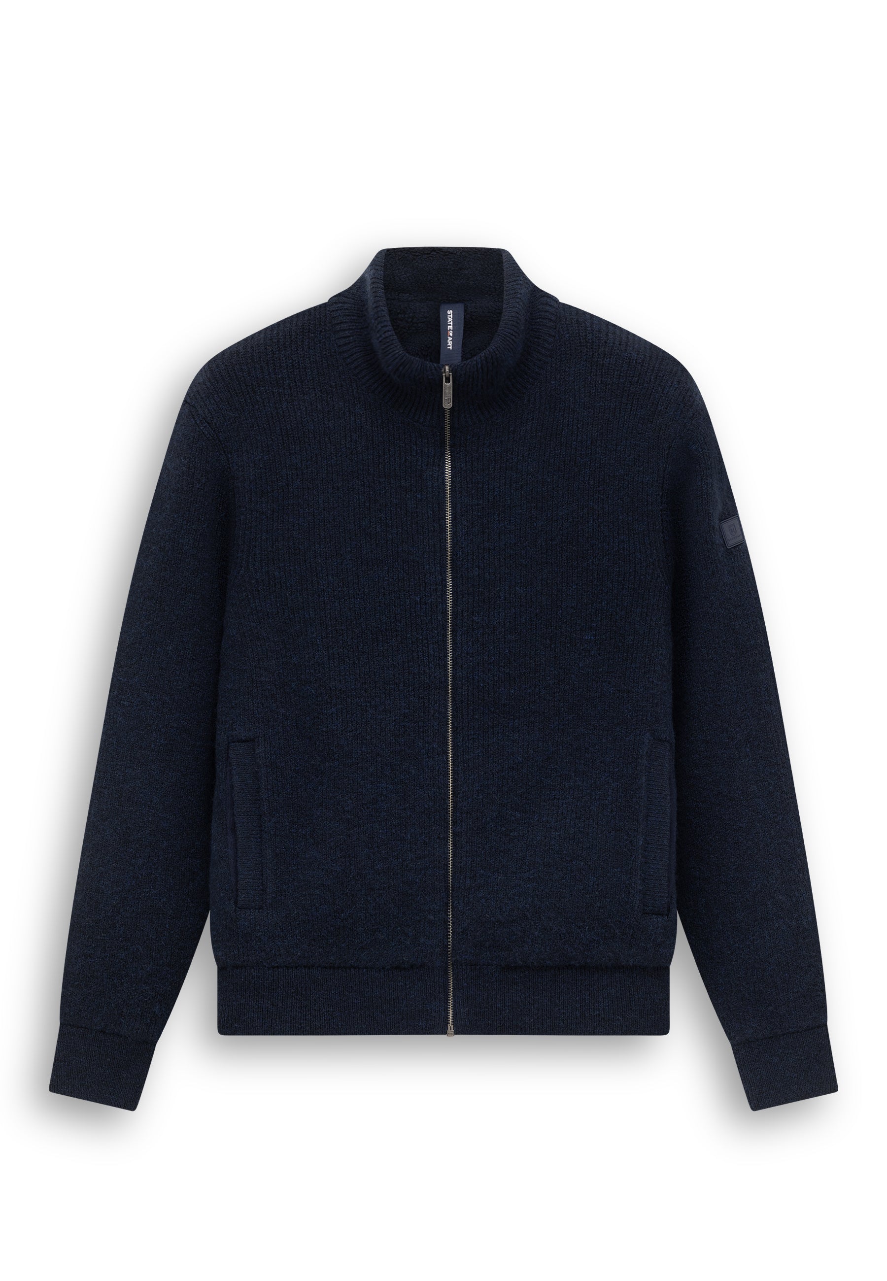 Vest met teddyvoering