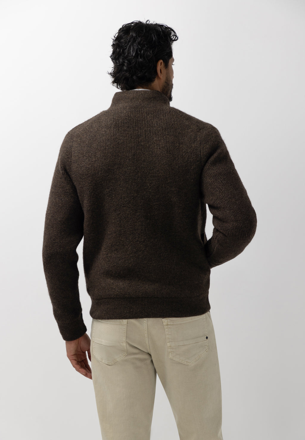 Cardigan avec doublure teddy