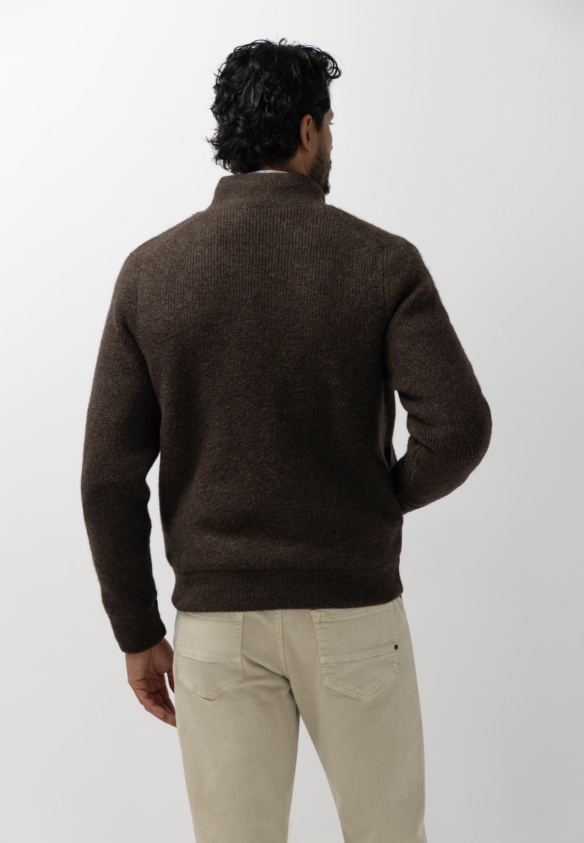 Cardigan avec doublure teddy