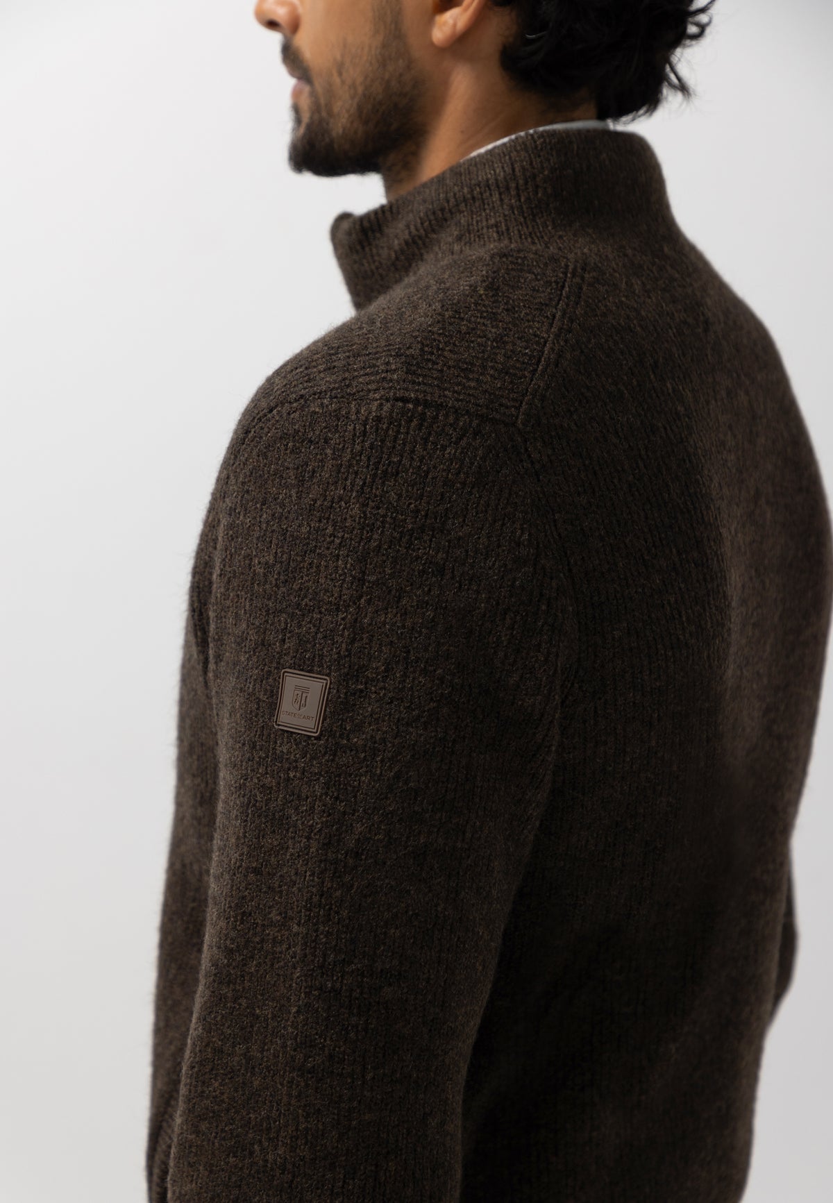 Cardigan avec doublure teddy