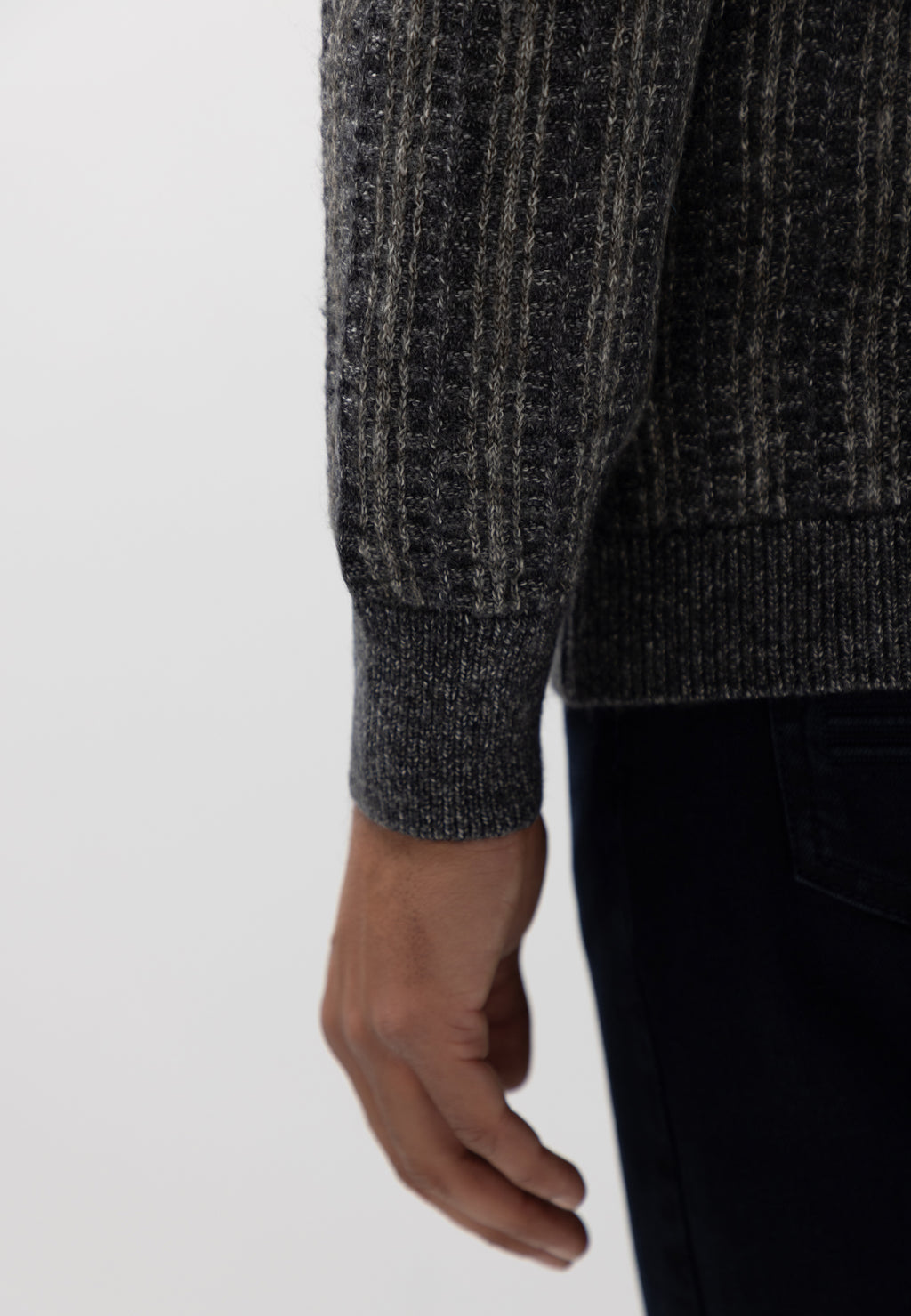 Cardigan à motif texturé