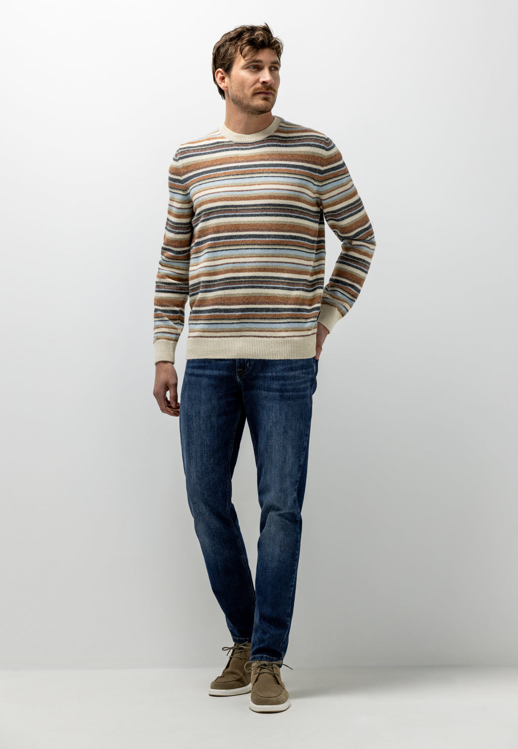 Pull en mélange de coton biologique