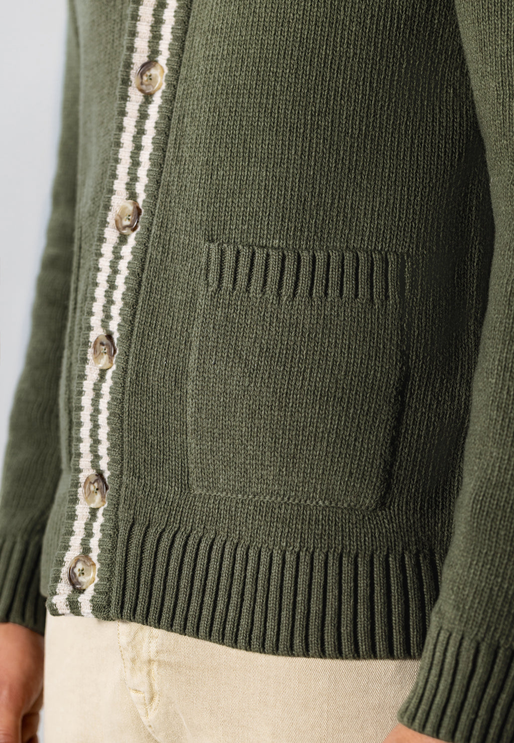 Cardigan en grosse maille à col châle