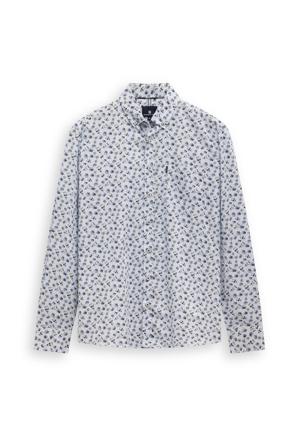 Overhemd met botanische print