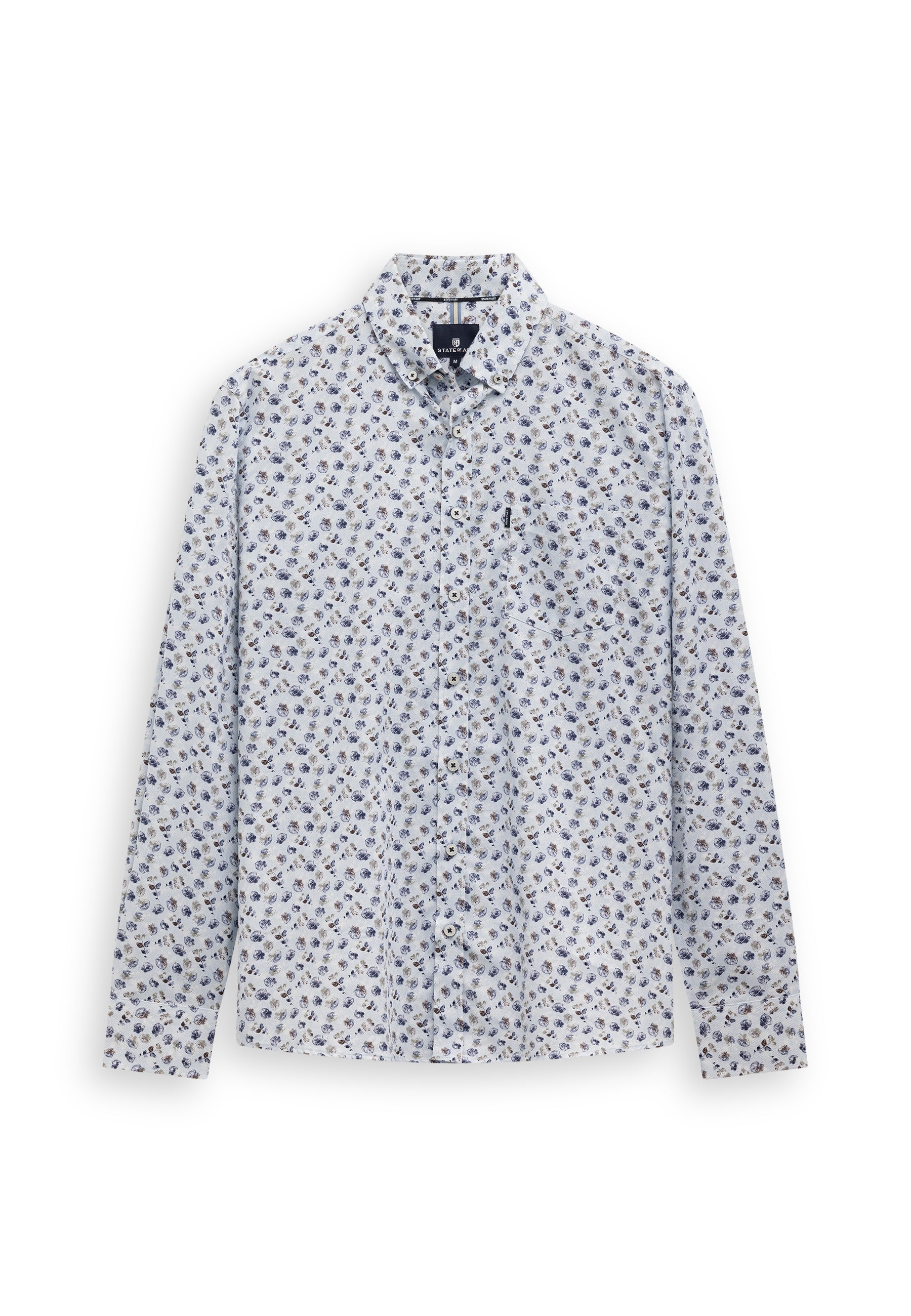 Overhemd met botanische print