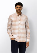 Chemise à carreaux en coton