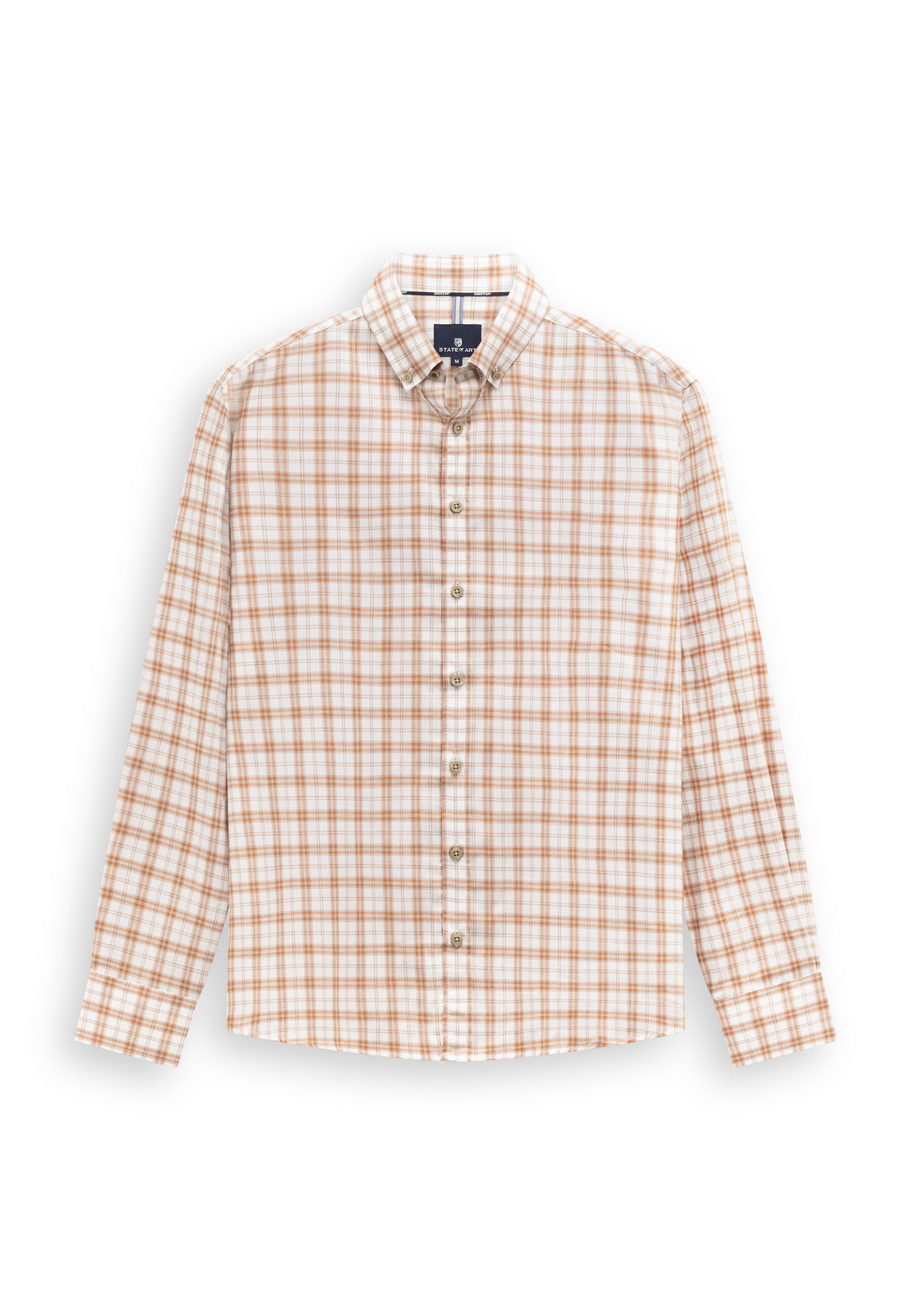 Chemise à carreaux en coton