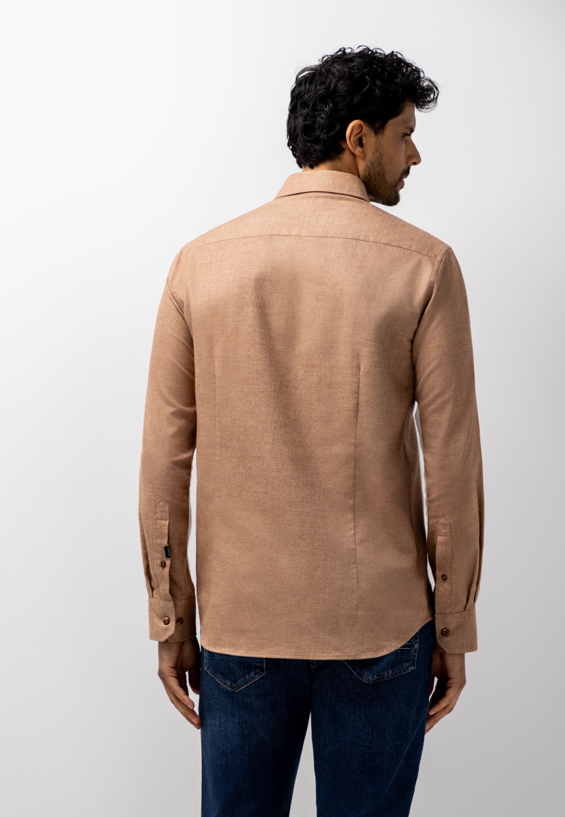 Chemise en coton sergé